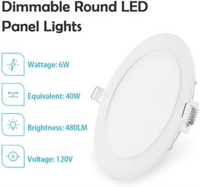 img 3 attached to 💡 ECOWHO Approved Dimmable Recessed Lighting: Enhance Ambiance with Energy-Efficient Solutions