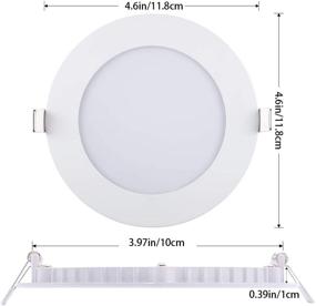 img 2 attached to 💡 ECOWHO Approved Dimmable Recessed Lighting: Enhance Ambiance with Energy-Efficient Solutions