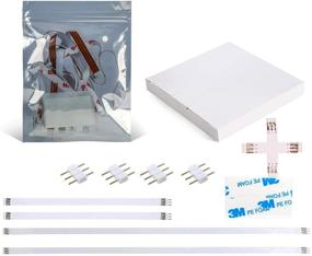 img 4 attached to 🔌 WOBANE Cabinet Light Kit Accessories: 3-Pin Extension Connector and FPCB Connector