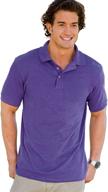 hanes 055x unisex comfortsoft pique men's clothing in shirts logo