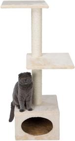 img 1 attached to 🐱 TRIXIE Badalona Cat Tree: Condo, Tower, Scratching Post, Furniture, Playground