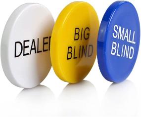 img 4 attached to Smartdealspro Small Blind Dealer Buttons