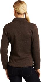 img 1 attached to Merrell Veltman Midlayer Wool Blend Zipfront Women's Clothing