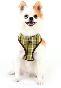 img 2 attached to 🐾 Puppia Life - Baxter Harness A: Comfortable and Stylish Dog Harness for Active Pups