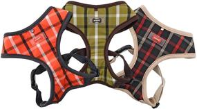 img 1 attached to 🐾 Puppia Life - Baxter Harness A: Comfortable and Stylish Dog Harness for Active Pups