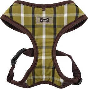 img 4 attached to 🐾 Puppia Life - Baxter Harness A: Comfortable and Stylish Dog Harness for Active Pups