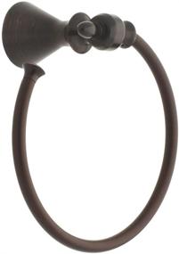 img 1 attached to 🧺 Stylish and Functional: DELTA 75946-RB Delta Vessona Towel Ring in Venetian Bronze