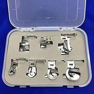 набор принадлежностей yeqin 7-piece low shank bias binder rolled hem hemmer edge stitcher foot set #cy-007-002: окончательный аксессуар для профессионального обработки швов и краев логотип