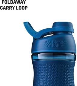 img 2 attached to 🥤 BlenderBottle SportMixer Twist Cap Tritan Grip Shaker Bottle, 20-Ounce - Ultimate White Shaker for Mixing Protein Drinks