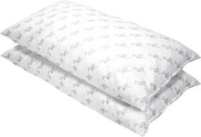 img 2 attached to 🛏️ King Size Classic Bed Pillow 2 Pack - Medium Support