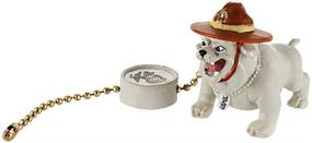 img 3 attached to 🐶 Marines Bulldog Military Mascot - Pull Chain Fan/Lamp, Decorative Figurine, Souvenir Gift, and Accessory for Military Enthusiasts