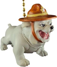 img 1 attached to 🐶 Marines Bulldog Military Mascot - Pull Chain Fan/Lamp, Decorative Figurine, Souvenir Gift, and Accessory for Military Enthusiasts