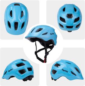 img 3 attached to 🚴 Kids Bike Helmet: Adjustable & Lightweight Cycling Helmet with Removable Liners for 3-14 Years Old Boys and Girls