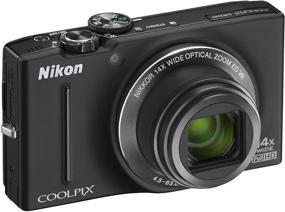 img 2 attached to 📷 Nikon COOLPIX S8200 16.1 MP CMOS Digital Camera | 14x Optical Zoom NIKKOR ED Glass Lens | Full HD 1080p Video (Black) | Discontinued by Manufacturer