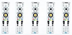 img 1 attached to 📺 Enhanced RC66RX Directv RF/IR Remote Controls - Bundle of 5 with Batteries - Upgrades RC65RX - TV, Video & Home Audio