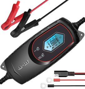 img 4 attached to 🔋 GOOSUO Smart Battery Maintainer & Car Battery Charger | Trickle Charger for Car, Truck, Motorcycle, Lawn Mower, Boat, RV, SUV, ATV & More
