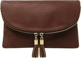 img 4 attached to Solene WU075 Black Women's Handbags & Wallets