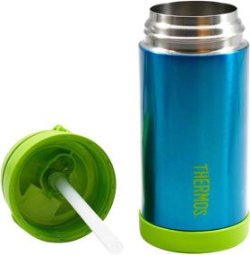 img 1 attached to Teal/Lime Thermos Funtainer 12 oz Bottle