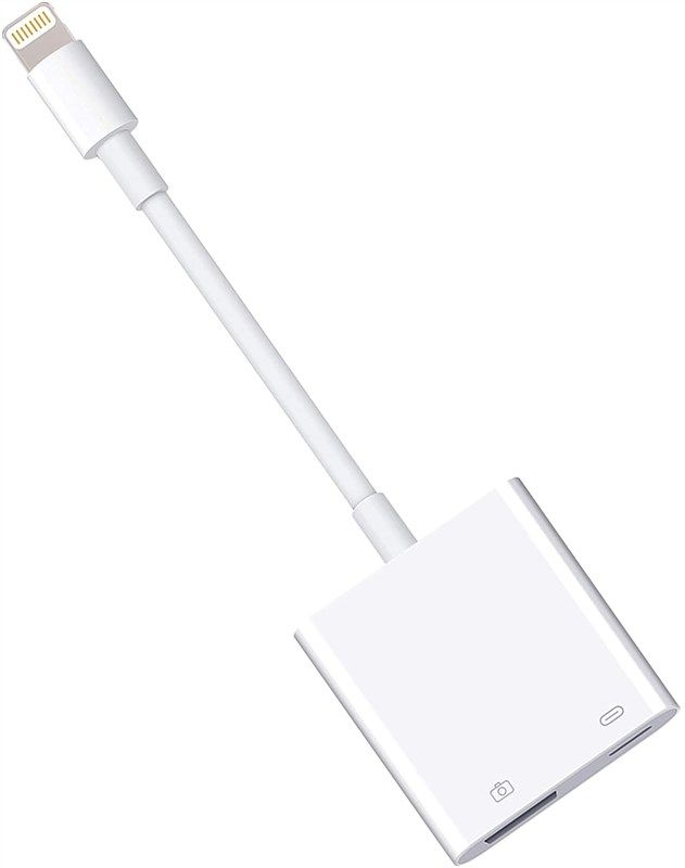 lightning adapter charging support keyboard 로고