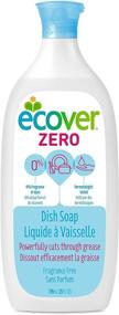 img 2 attached to 🍽️ Ecover Zero Dish Soap Fragrance Free: 6-Pack of 25 Ounce Bottles