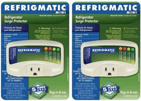 img 4 attached to 🔌 Refrigmatic WS-36300 Electronic Surge Protector for Refrigerator – Ideal for 27 cu. ft. or Similar (2 Pack)