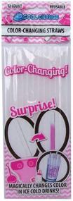 img 2 attached to 🎀 Color Changing Straws for Baby Gender Reveal in Pink - Cool Change