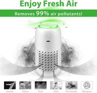 braburg q9: powerful portable air purifier with hepa filter for small rooms, cars, allergies, smoke, pollen, and pets logo