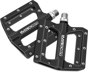 img 4 attached to 💡 Lightweight Nylon 9/16 Inch Imrider Mountain Bike Pedal | Premium Choice for BMX, Road, and MTB Bicycles