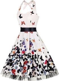 img 2 attached to 👗 Timeless Elegance: Stunning Vintage Rockabilly Cocktail Dresses for Women