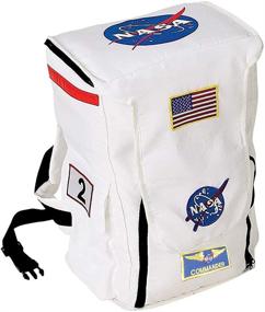 img 3 attached to 🚀 Aeromax Astronaut Backpack with White Patches: Explore Space in Style!