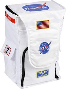 img 4 attached to 🚀 Aeromax Astronaut Backpack with White Patches: Explore Space in Style!