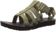 👡 stylish and comfortable teva women's original dorado slide sandal: burnt olive/waterfall, size for all-day comfort and style logo