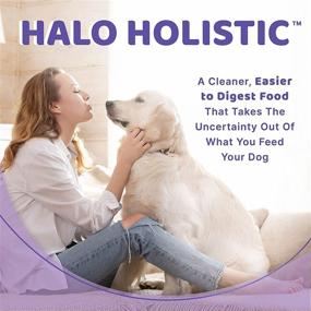 img 2 attached to 🐶 Halo High Protein Turkey & Salmon Stew Wet Dog Food, 13.2oz Can, for Adult Dogs