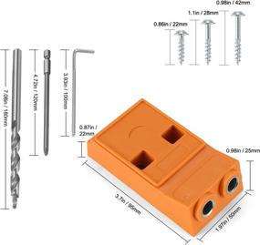 img 1 attached to Koolertron Pocket System Woodworking Drilling