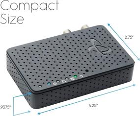 img 1 attached to 🔌 Hitron MoCA 2.5 Network Adapter for Ethernet Over Coax (2-Pack), 1 Gbps Ethernet, 2.5 Gbps via Coax Cables, Ideal for Home Mesh WiFi, Streaming, Gaming, HT-EM4