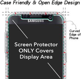 img 1 attached to 📱 2-Pack KATIN Tempered Glass Screen Protector for Samsung Galaxy S7 - No-Bubble, 9H Hardness, Easy Installation