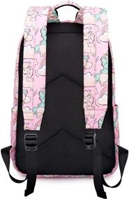 img 1 attached to Abshoo Lightweight Unicorn Backpacks for Kids: Backpacks and Bookbags