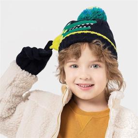 img 2 attached to 🧣 Accsa Toddler Novelty Winter Beanie | Boys' Accessories for Cold Weather