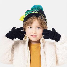 img 3 attached to 🧣 Accsa Toddler Novelty Winter Beanie | Boys' Accessories for Cold Weather
