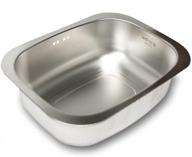 🧽 wanang stainless steel washing-up bowl: a versatile dish tub for sink, wash basins, and dishpan logo
