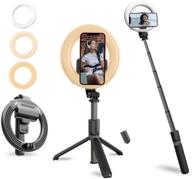 selfie tripod eeouk rechargeable dimmable logo