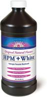 🦷 hydrogen peroxide mouthwash+ white, liquid, menthol | 16oz | heritage store | btl-plastic logo