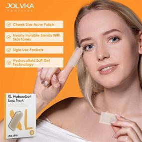 img 1 attached to 🌟 JOLVKA XL Blemish Pimple Patch - 18 Patches, Hydrocolloid Acne Absorbing Cover Spot Dots for Face - Pimple Patch Stickers