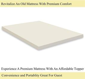 img 1 attached to Continental Sleep Density Mattress Topper