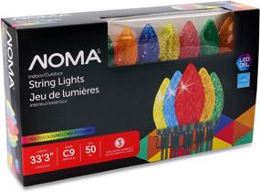 img 4 attached to NOMA C9 LED Christmas Lights - 50 Multi-Color Bulbs in a 33.3 Ft. String - UL Certified for Indoor & Outdoor Use