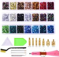 oleeya 6000pcs rhinestones rhinestone applicator logo