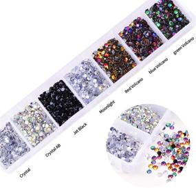 img 1 attached to OLeeya 6000Pcs Rhinestones Rhinestone Applicator