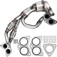 🚗 mophorn high flow catalytic converter direct fit front exhaust manifold | compatible with subaru impreza, legacy, forester, outback, 2006-2012 | 2.5l 4 cyl (non-turbo) | includes gasket kit logo