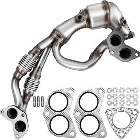 img 4 attached to 🚗 Mophorn High Flow Catalytic Converter Direct Fit Front Exhaust Manifold | Compatible with Subaru Impreza, Legacy, Forester, Outback, 2006-2012 | 2.5L 4 Cyl (Non-Turbo) | Includes Gasket Kit