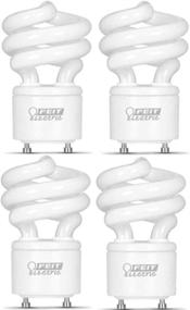 img 2 attached to 💡 Feit Electric BPESL13T/GU24 CFL - 900 Lumens, Soft White, Energy Efficient (Pack of 4)